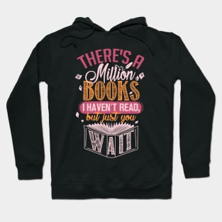 Million Books. Book Lover Tee. Hoodie